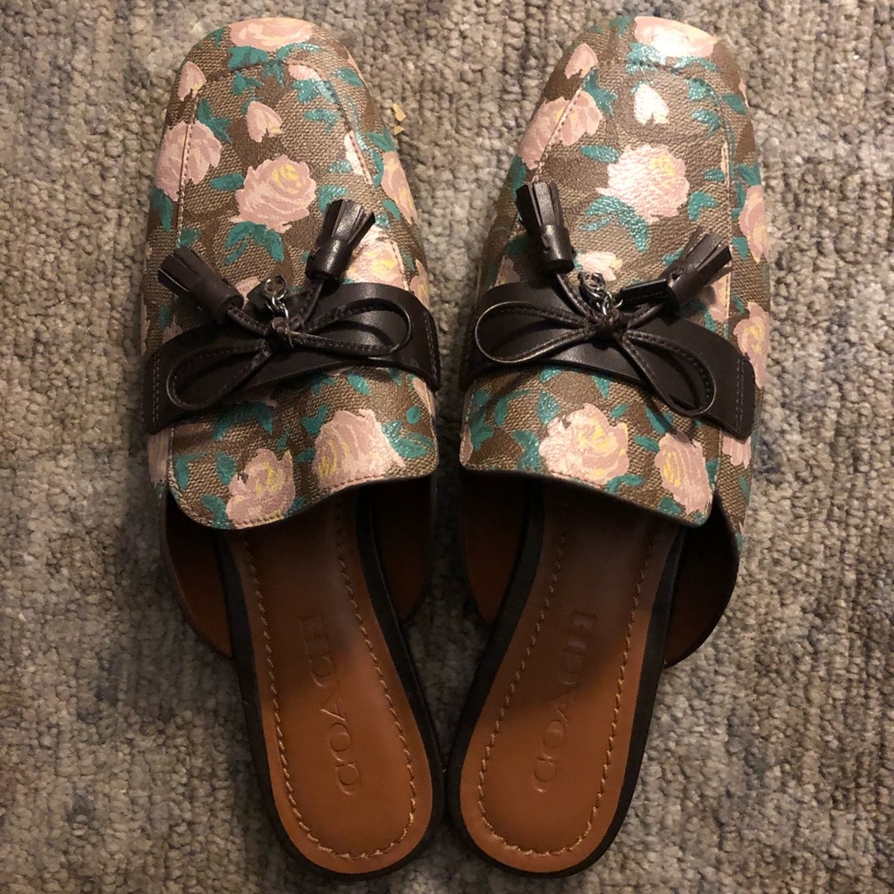 Coach Loafer Slides